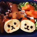 ☆はる13☆'s cooksnap of when they made ＊キャラ弁＊　卵焼きDEくまちゃん♡.