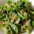 しろいマスオ's cooksnap of when they made 常備菜♪しらすとのピーマンの炒め煮.