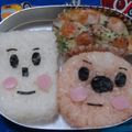 リスのしっぽ's cooksnap of when they made アンパンマン&食パンマン弁当.