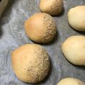 hakkori's cooksnap of when they made 湯種で1次発酵なし！時短白パン.