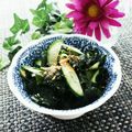 Dellaたん's cooksnap of when they made きゅうりと若布の和え物.