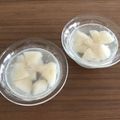 meri336's cooksnap of when they made 桃のコンポートで作るゼリー〈桃サイダー〉.