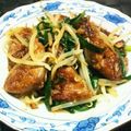 さーたーあんだぎー's cooksnap of when they made 簡単！にらレバ炒め♪.