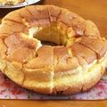 シロP's cooksnap of when they made ホケミで簡単❗スフレチーズシフォンケーキ.