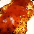 銀座のパパさん's cooksnap of when they made ヘルシー＊鶏むね肉と豆腐のステーキ＊.