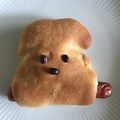 KonoB's cooksnap of when they made 犬のソーセージパン（HB生地・動物パン）.