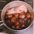 まりも1324's cooksnap of when they made 栗の渋皮煮★ブランデー風味★.