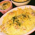 のぶとまと's cooksnap of when they made レンジで簡単♪鮭とブロッコリーのドリア.