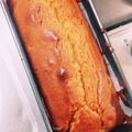 haaaaazu's cooksnap of when they made キャラメルとバナナのパウンドケーキ.