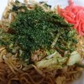 ぷっちかおりんご's cooksnap of when they made おれの鉄板！もちもちソース焼きそば.