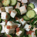 やーしー's cooksnap of when they made はんぺんときゅうりのマヨ和え.