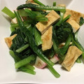クックKUY5UQ☆'s cooksnap of when they made 小松菜とちくわと油揚げのマヨ和え.