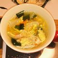 チルマリ's cooksnap of when they made シャキシャキレタスと卵の簡単スープ☆.
