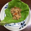chokenneyo's cooksnap of when they made 豚ひき肉とセロリのオイスターソース炒め.