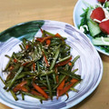 ざじよ's cooksnap of when they made さつま芋茎のきんぴら.