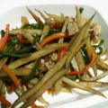 キャラメグ♪'s cooksnap of when they made 作り置きおかず！ごぼうで中華きんぴら.