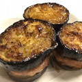 まちゃまっきー's cooksnap of when they made 餃子のタネの残りを活用！肉ナス焼き.