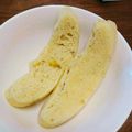 ひろにゃーん's cooksnap of when they made 離乳食☆HMで簡単☆バナナ蒸しパン☆.