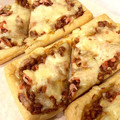 むー太朗's cooksnap of when they made お揚げのキムチ〜ズ納豆ピザ.