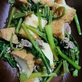 クックNLUIZR☆'s cooksnap of when they made 小松菜と豚肉と厚揚げの中華炒め.