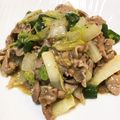 いまなつ28's cooksnap of when they made 白菜ともやしの豚肉味噌あんかけ炒め.