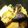 yuming219's cooksnap of when they made ナスとレタスの味噌チリ炒め.