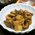 kikusui's cooksnap of when they made 俺流！広島・呉名物…鶏皮の味噌煮.
