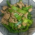 りりゆぅ's cooksnap of when they made 豚ひき肉とピーマンのピリ辛オイスター炒め.