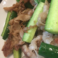 yurietti's cooksnap of when they made 簡単！きゅうりと豚肉のピリ辛中華炒め.