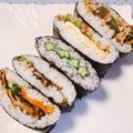 yesmama's cooksnap of when they made 簡単！塩こんぶでおにぎらず【ツナ】.