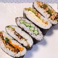yesmama's cooksnap of when they made 豚の照焼きおにぎらず.