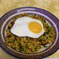 龍青空ママ's cooksnap of when they made さんま蒲焼き缶詰で☆ちょっと洋風な炒飯.