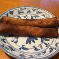 ゆーみあ's cooksnap of when they made ししゃもと大葉の塩春巻き.