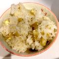 rin0418r24's cooksnap of when they made 栗ごはん.