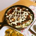 komutatata's cooksnap of when they made 激うま！オクラと豆腐入りお好み焼き.