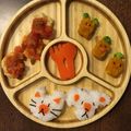 じゃがりこ！'s cooksnap of when they made 簡単！手づかみ出来る1歳誕生日プレート♡.