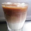 みみ母's cooksnap of when they made カフェ風♪2層のカフェオレ.