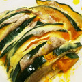 かなじる's cooksnap of when they made 簡単な南瓜と豚肉のチーズ焼き.