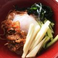 じーたぷ's cooksnap of when they made ピビン麺〜ピリ辛豚キムチ.