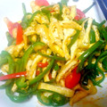 クック9QQOVE☆'s cooksnap of when they made 超簡単！油揚げとピーマンの塩炒め.
