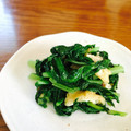 ｱｲﾊﾅ's cooksnap of when they made 超簡単☆大根の葉の炒め物.