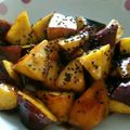 かわはぎﾛｰﾙ's cooksnap of when they made フライパン&レンジで☆揚げない大学芋.