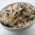 kachimachi's cooksnap of when they made ひじき・ごぼう・豚肉ご飯.