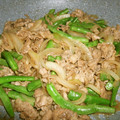 houdon's cooksnap of when they made 牛肉といんげんのササっと♡コク旨味噌炒め.