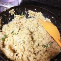 クック6NNJVN☆'s cooksnap of when they made 余ったカレーでリメイク☆簡単カレー焼き飯.