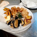 かす”お's cooksnap of when they made さつまいもとかぼちゃ&ちくわの天ぷら.