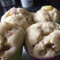 すみっこ2011's cooksnap of when they made 簡単！離乳食中期〜 きなこ蒸しパン.