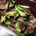 ぴかぴか's cooksnap of when they made 夏にピッタリの砂肝ときゅうりの和え物.