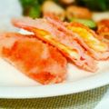 KOTOPi⭐'s cooksnap of when they made お弁当に♪簡単♡揚げない卵サンドハムカツ.