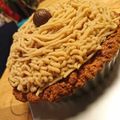 68tm1025's cooksnap of when they made 茹で栗で濃厚モンブランタルト♪.